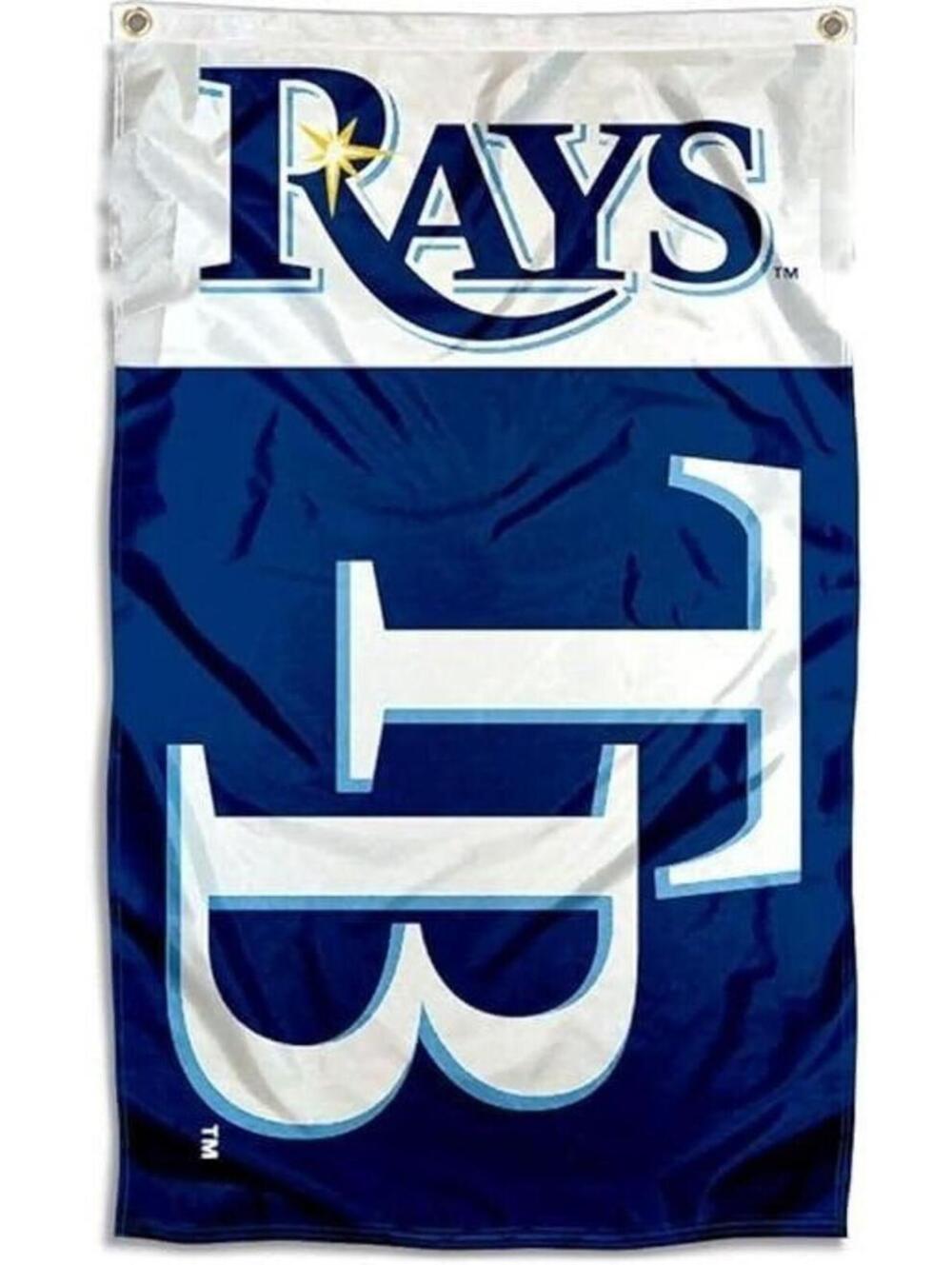 Tampa Bay Rays Flag 3x5 MLB Banner Garage Wall Decor Man Cave Sports Fans Flag